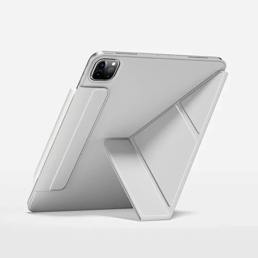 حافظة وي وو الذكية لجهاز iPad موديل 2024 مقاس 11 بوصة / 10.9 و 11 بوصة (متوافقة مع جميع الموديلات) Wi-004 | غطاء نحيف مغناطيسي مع مسند - رمادي حافظة وي وو الذكية لجهاز iPad موديل 2024 مقاس 11 بوصة / 10.9 و 11 بوصة (متوافقة مع جميع الموديلات) Wi-004 | غطاء نحيف مغناطيسي مع مسند - رمادي
