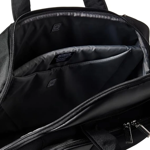 American Tourister Merit 3 Way Backpack Black and Blue 15.6 Inch Laptop Compatible - American Tourister - Image 4