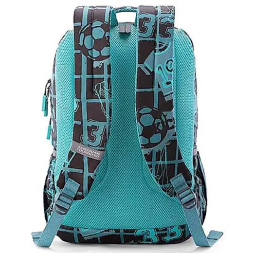 American Tourister Pazzo+ Backpack 01 Grey/Mint 28 Liters Durable Polyester - American Tourister - Image 2