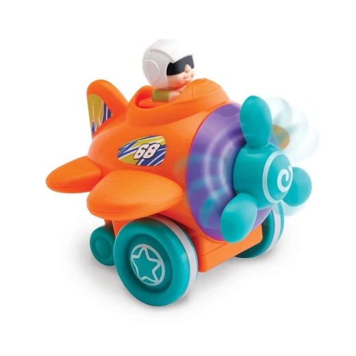 Infunbebe Press & Go Baby Airplane Toy - 12+ Months