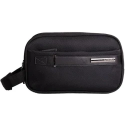 American Tourister Nobleton Clutch Bag Black Durable Unisex Travel Accessory