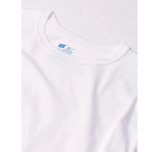 قمصان داخلية رياضية Hanes X-Temp للرجال، عبوة من 4 قطع، بيضاء، قميص أداء ماص للرطوبة مقاس صغير - Image 2
