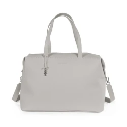 Pasito a Pasito Icon Smoke  XL Diaper Bag: Spacious Interior with Multiple Pockets, Includes Changing Mat, Thermos Pocket, and Stroller Straps, 50x35x25 cm
