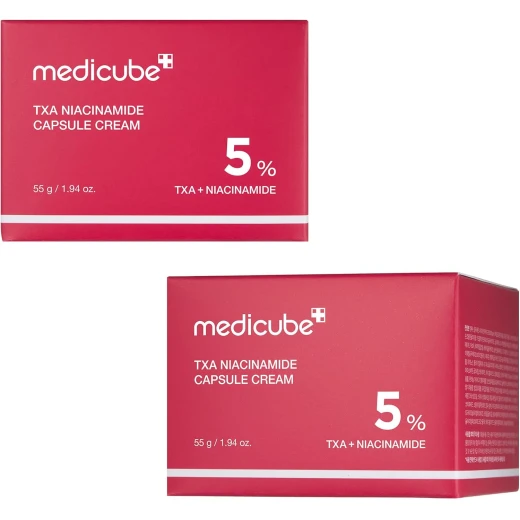 Medicube TXA+Niacinamide Capsule Cream | Dual Radiance Moisturizer, Ideal for Use After Spot Care | For Uneven Skin Tone, Texture & Hydration | 99% Pure Tranexamic Acid | Korean Skincare | 55g - Medicube - Image 7
