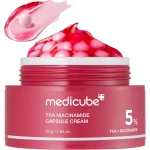 Medicube TXA+Niacinamide Capsule Cream | Dual Radiance Moisturizer, Ideal for Use After Spot Care | For Uneven Skin Tone, Texture & Hydration | 99% Pure Tranexamic Acid | Korean Skincare | 55g - Medicube