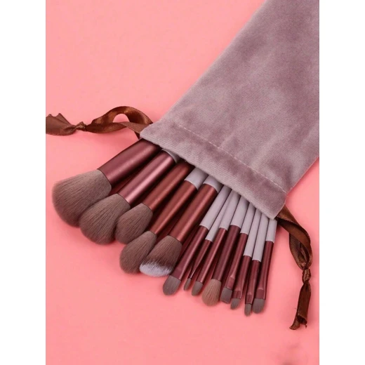 Professional Makeup Brush Set 13 Piece Face Brushes Foundation Blush Eyeshadow - K store - Image 5