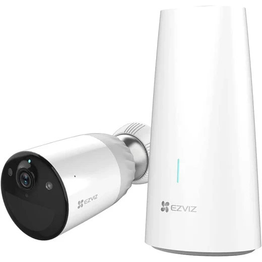 كاميرا EZVIZ BC1-B1 اللاسلكية تعمل بالبطارية, أمان ذكي للمنزل برؤية ليلية ملونة وكشف حركة مقاوم للعوامل الجوية كاميرا EZVIZ BC1-B1 اللاسلكية تعمل بالبطارية, أمان ذكي للمنزل برؤية ليلية ملونة وكشف حركة مقاوم للعوامل الجوية