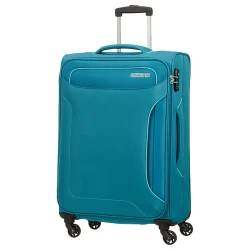 American Tourister HOLIDAY Spinner 68cm (Teal), Secure, Durable, and Stylish Travel Companion with 360° Wheels & Smart Organization