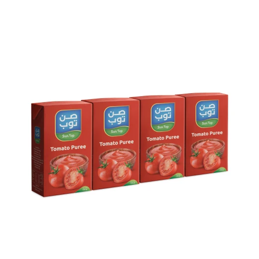 معجون طماطم صن توب 135 غ × 4 – نكهة طبيعية للطهي اليومي معجون طماطم صن توب 135 غ × 4 – نكهة طبيعية للطهي اليومي