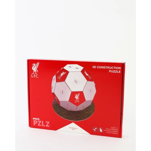 لغز كرة القدم ثلاثي الأبعاد LFC PZLZ للأعمار من 7 سنوات فما فوق، قطعة قابلة للتجميع مرخصة رسميًا - ليفربول اف سي - Image 2