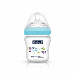 Optimal Mamilla Double Anti Colic Baby Bottle 210ml, Blue, Green, Pink, 0+ Months, BPA Free
