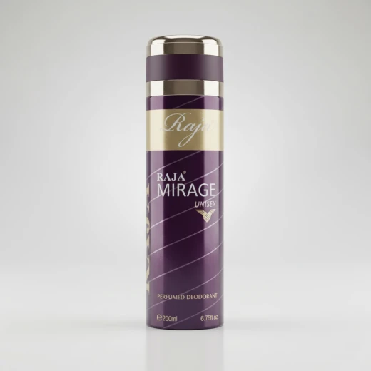 مزيل عرق راجا ميرج للجنسين معطر - عطر يدوم طويلاً وحماية من الروائح الكريهة لانتعاش يومي 200 مل مزيل عرق راجا ميرج للجنسين معطر - عطر يدوم طويلاً وحماية من الروائح الكريهة لانتعاش يومي 200 مل