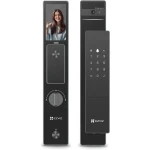 قفل الباب الذكي EZVIZ DL50FVS، قفل باب بدون مفتاح 7 في 1، قفل باب بتقنية التعرف على الوجه ثلاثي الأبعاد، ذاكرة تخزين مدمجة 8 جيجابايت، رؤية ليلية بمدى 2 متر، نظام اتصال داخلي نشط، تحكم عن طريق التطبيق (6068) - إزفيز