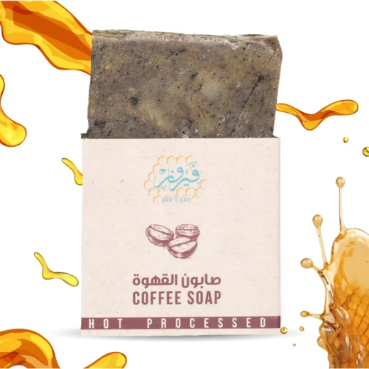 صابون فيروز بي كير بالعسل والقهوة المقشر: عناية طبيعية بالبشرة، قطعة 115 جم لتنظيف لطيف وبشرة متألقة صابون فيروز بي كير بالعسل والقهوة المقشر: عناية طبيعية بالبشرة، قطعة 115 جم لتنظيف لطيف وبشرة متألقة