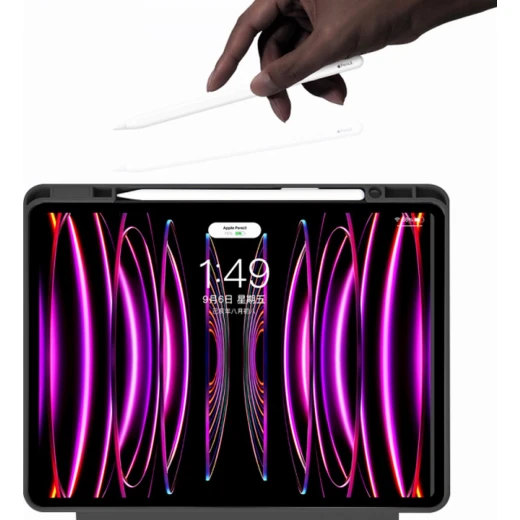 حافظة حماية لجهاز iPad من وي وو طراز JD103 مقاس 10.9 بوصة، غطاء واقٍ أسود مقاوم للصدمات لايباد 10 - وي وُو - Image 5