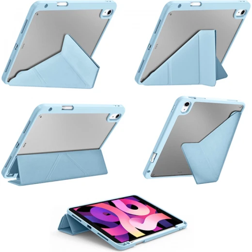 حافظة حماية لجهاز iPad من وي وو طراز JD103 مقاس 10.9 بوصة، غطاء واقٍ أزرق مقاوم للصدمات - وي وُو - Image 4