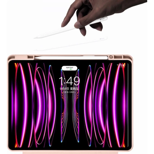 حافظة حماية لجهاز iPad من وي وو طراز JD103 مقاس 10.9 بوصة، غطاء واقٍ وردي مقاوم للصدمات - وي وُو - Image 3