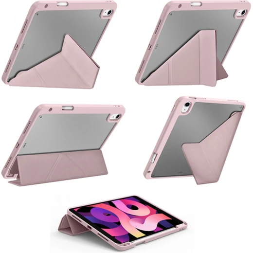 حافظة حماية لجهاز iPad من وي وو طراز JD103 مقاس 10.9 بوصة، غطاء واقٍ وردي مقاوم للصدمات - وي وُو - Image 2