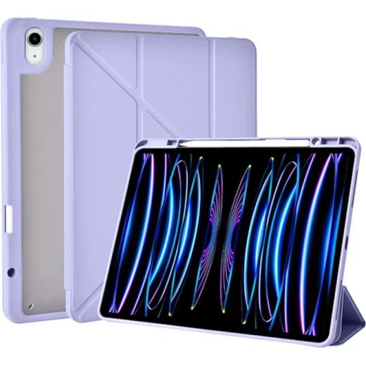 حافظة حماية لجهاز iPad من وي وو طراز JD103 مقاس 10.9 بوصة، غطاء واقٍ بنفسجي مقاوم للصدمات حافظة حماية لجهاز iPad من وي وو طراز JD103 مقاس 10.9 بوصة، غطاء واقٍ بنفسجي مقاوم للصدمات