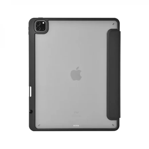 حافظة وايو ديفيندر لجهاز iPad 12.9 بوصة أسود، مقاوم للصدمات، فتحة قلم - وي وُو - Image 7
