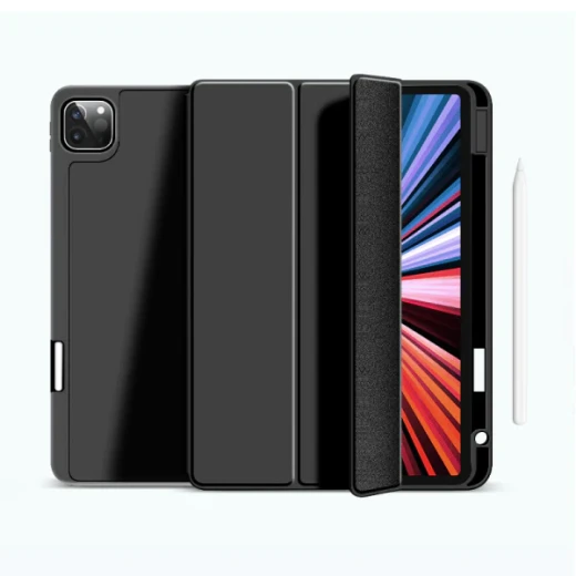 حافظة وي وو الواقية لجهاز iPad 10.2/10.5 بوصة أسود، مقاومة للصدمات، تصميم نحيف حافظة وي وو الواقية لجهاز iPad 10.2/10.5 بوصة أسود، مقاومة للصدمات، تصميم نحيف