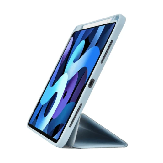 حافظة وي وو الواقية لجهاز iPad 10.2/10.5 بوصة أزرق فاتح، مقاومة للصدمات، تصميم نحيف - وي وُو - Image 8