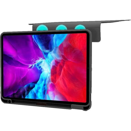 غطاء مغناطيسي 2 في 1 من وي وو مناسب لجهاز iPad 9/8/7 - مع حامل قلم، لون أسود - وي وُو - Image 3