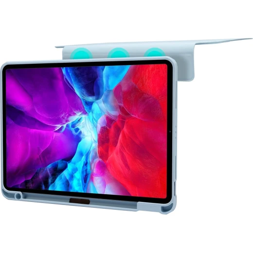 حافظة وي وو المغناطيسية 2 في 1 لجهاز iPad مقاس 10.9 بوصة/2022 باللون الأزرق، حماية ضد الصدمات لجهاز iPad 10 - وي وُو - Image 9