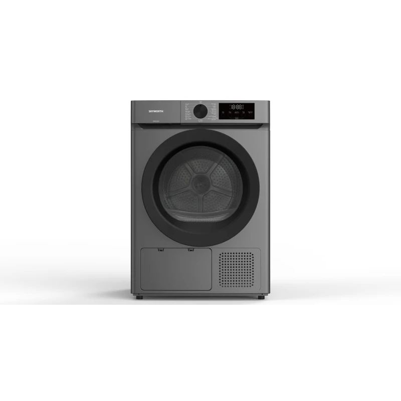 Skyworth Dryer – 9 kg, 14 Programs, Silver Color, Energy Efficiency A++ - Skyworth
