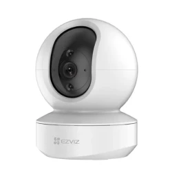 The EZVIZ TY1 Pro 4MP smart camera offers 4MP resolution, full pan & tilt coverage, motion detection, color night vision, and two-way audio for easy home security