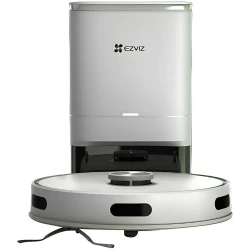 EZVIZ RE4 Plus is a robot vacuum and mop combo that efficiently cleans your home with powerful suction, smart navigation, and easy app or voice control for hands-free operation
