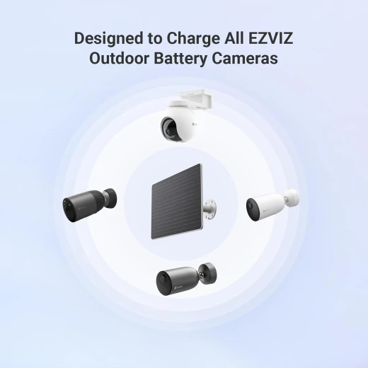 EZVIZ 24W Battery Solar Panel – High-Efficiency Solar Charger for Outdoor Cameras & Doorbells, Eco-Friendly Power, Durable Design, Easy Installation - Ezviz - Image 9