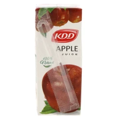 KDD Apple Juice 180ml – 100% Pure Apple Juice | No Added Colors | Perfect for Breakfast & Family Refreshment