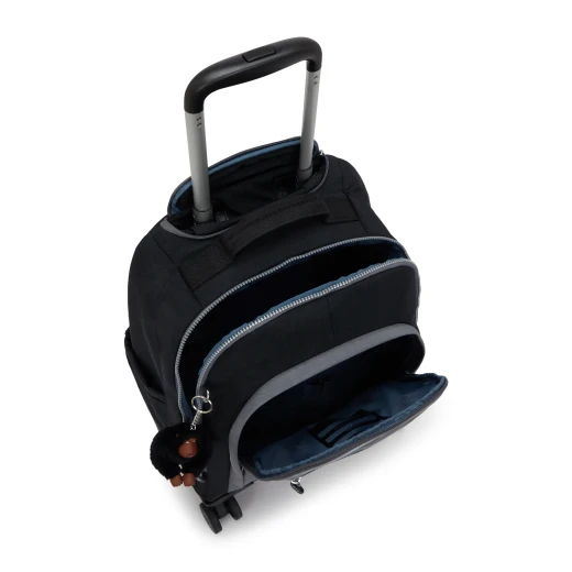 حقيبة ظهر بعجلات كبيرة من Kipling New Zea Space Black Bl مع مقصورة للكمبيوتر المحمول - كيبلينج - Image 5