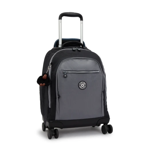 حقيبة ظهر بعجلات كبيرة من Kipling New Zea Space Black Bl مع مقصورة للكمبيوتر المحمول - كيبلينج - Image 4