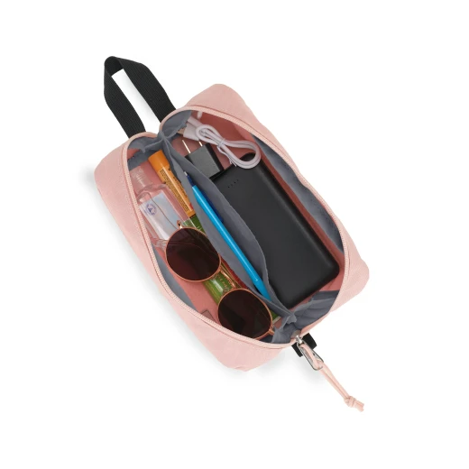 JanSport Perfect Pouch Small Bag in Misty Rose: Stylish and Functional with Multiple Compartments, Adjustable Strap - JanSport - Image 4