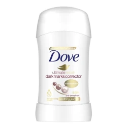 Dove Invisible Dry Antiperspirant Deodorant Stick for Women, 40ml, Provides 48 Hour Protection, Alcohol Free, Gentle on Skin, Reduces White Marks on Clothes, Suitable for Daily Use