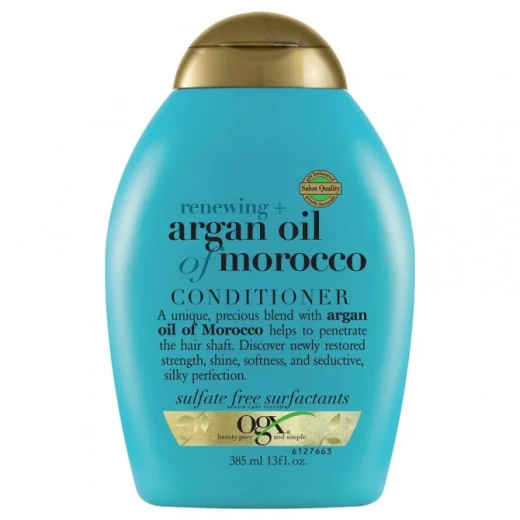 OGX Renewing Plus Argan Oil of Morocco Conditioner 385ml for Dry, Damaged Hair