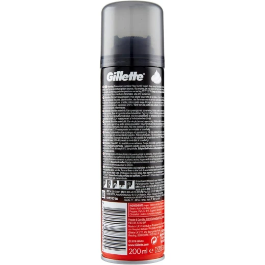 Gillette Shave Foam Original 200ml, For a Smooth and Comfortable Shave - Gillette - Image 3