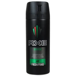 Axe Africa Deodorant Spray for Men 150 ml, Citrus and Amber Scent