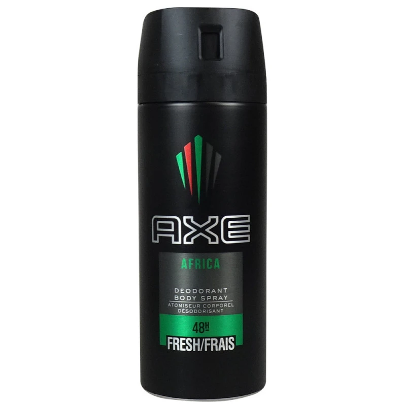 Axe Africa Deodorant Spray for Men 150 ml, Citrus and Amber Scent - AXE
