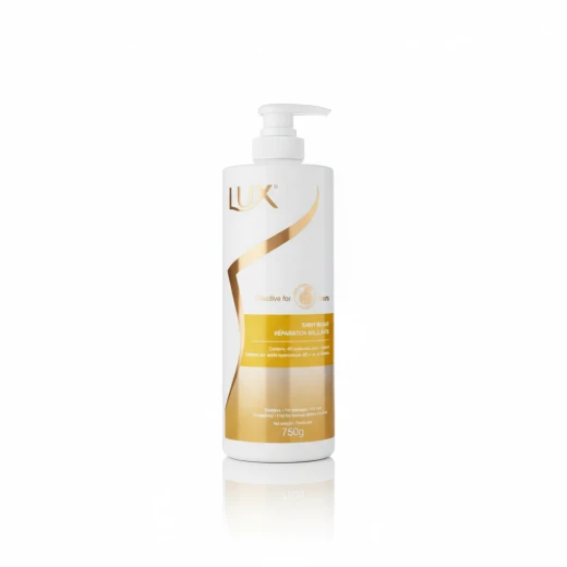 Lux Shiny Repair Shampoo 750ml, For Damaged Hair, 72 Hour Effect, Peach Fragrance Lux Shiny Repair Shampoo 750ml, For Damaged Hair, 72 Hour Effect, Peach Fragrance