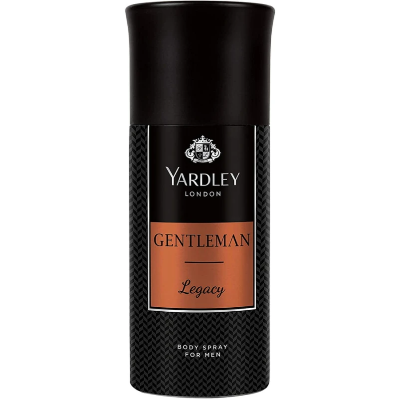 بخاخ ياردلي جينتلمان ليجاسي للرجال: عطر كلاسيكي بلمحات خشبية وتوابل، يدوم طويلاً 150 مل للاستخدام اليومي والمناسبات الخاصة، رائحة منعشة - ياردلي لندن