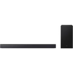 Samsung B-series Soundbar, B450F, 2.1 ch, Subwoofer, 2.1ch Sound, Dolby Audio/DTS Virtual:X, Bass Boost, Adaptive Sound, HW-B450F/ZN