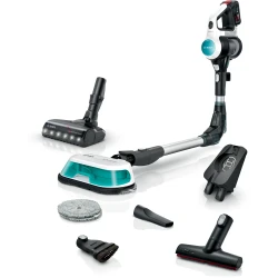 Bosch Unlimited 7 ProHygienic Aqua White 2-in-1 Cordless Vacuum Cleaner and Mop