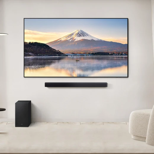 Samsung B-Series Soundbar 300W 2.1 Channel with Wireless Subwoofer Titan Black - Samsung - Image 2