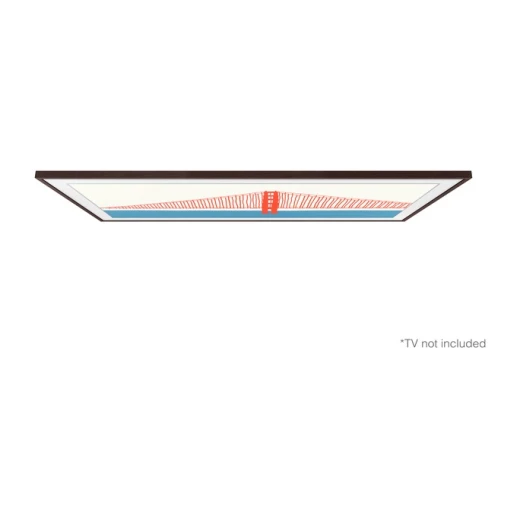 إطار سامسونج القابل للتخصيص لتلفزيونات QLED مقاس 75 بوصة لون بني تصميم أنيق سهل التركيب تجربة مشاهدة محسنة يحمي حواف التلفزيون ترقية أنيقة - سامسونج - Image 2