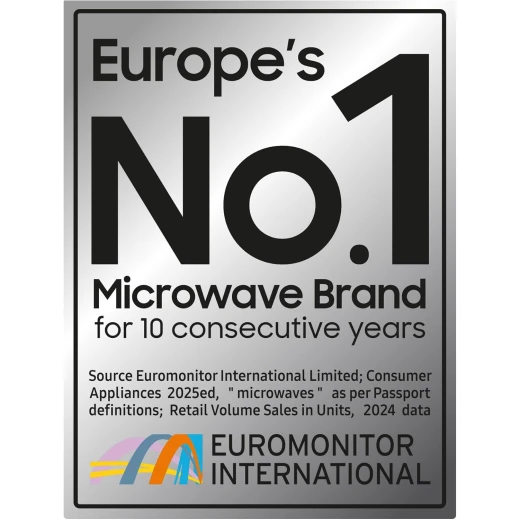 Samsung Solo Microwave Oven with 22L Capacity Black Ceramic Interior Featuring Eco Mode and Multiple Cooking Functions for Convenient Meal Preparation - Samsung - Image 9