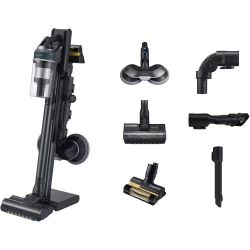 Samsung Jet 95 Pro 210W Cordless Stick Vacuum Cleaner with Pet Tool+ & spray spinning sweeper, Powerful cleaning, 60 mins Run time, Light weight design, VS20C9547TB/EU