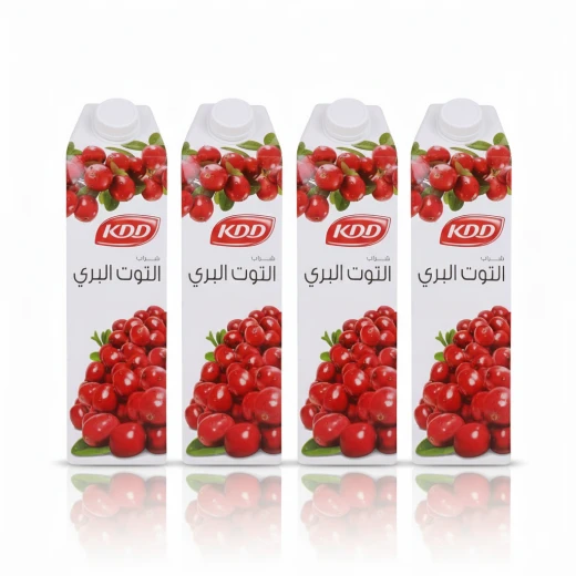 عصير التوت البري من كي دي دي، لتر واحد، مشروب فواكه منعش ولذيذ | نكهة التوت البري طبيعية 100٪ | مثالي لجميع الأعمار كرتون من 4 حبة عصير التوت البري من كي دي دي، لتر واحد، مشروب فواكه منعش ولذيذ | نكهة التوت البري طبيعية 100٪ | مثالي لجميع الأعمار كرتون من 4 حبة